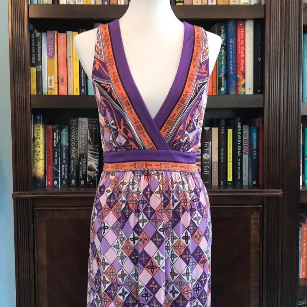 Tory Burch silk maxi dress - size medium